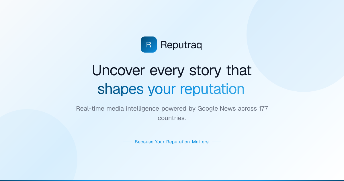 Reputraq — Brand Reputation Monitoring